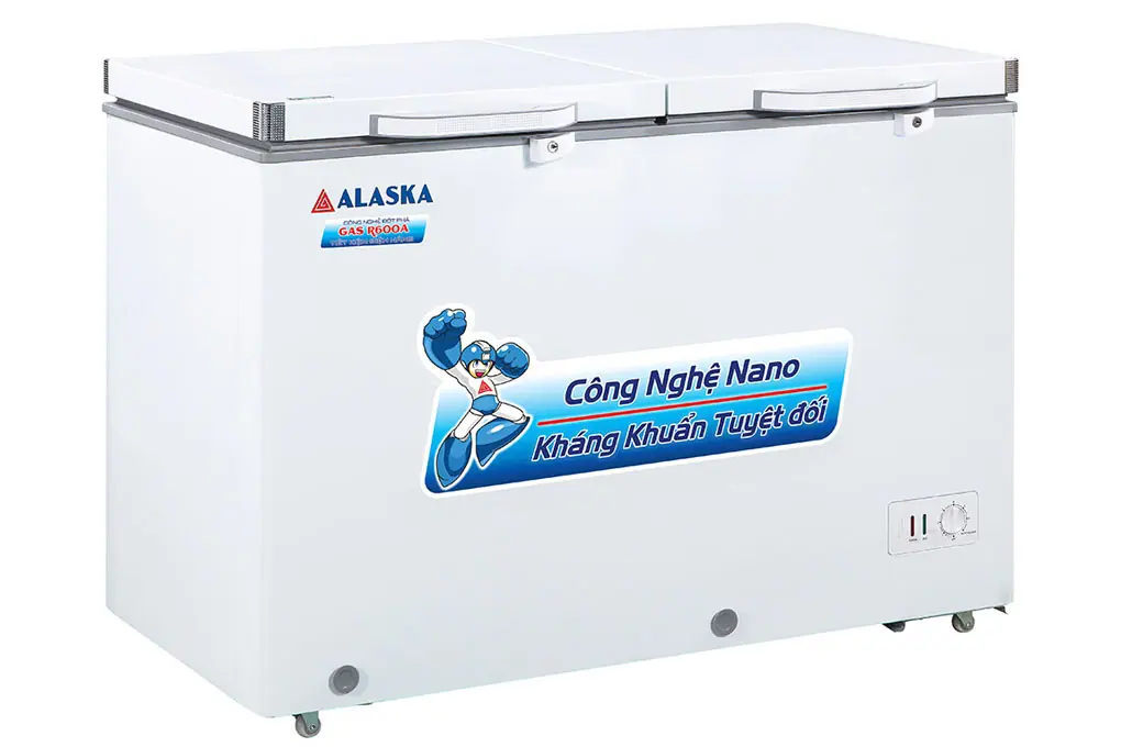 Tủ đông Alaska 2 ngăn 2 cánh BDC 3568N