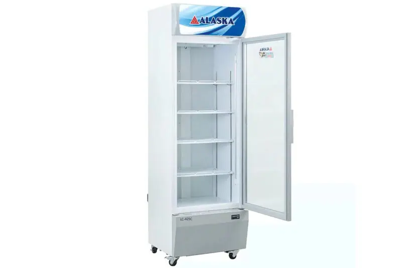 Tủ mát Alaska LC-425C 1 cánh mở dàn lạnh ống đồng